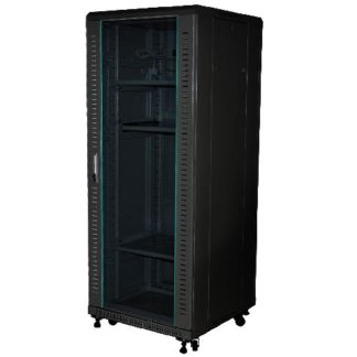 Шкаф 18u 600x800 19 дюймов телекоммуникационный серверный 600x800 черный b186080bwtwof
